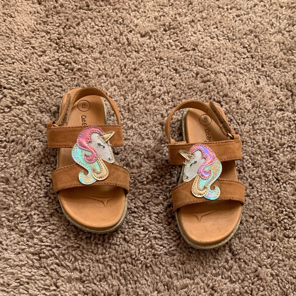 Cat & Jack unicorn shoes